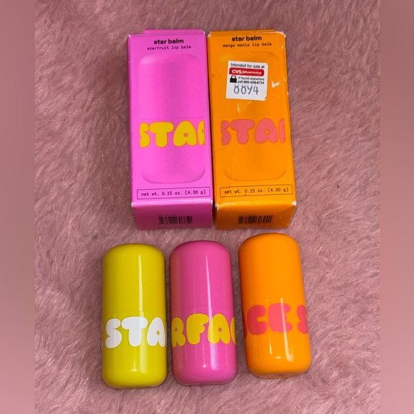 Starface Other - Starface Star Balm lip balms x3